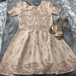 Rose Gold Ivanka Trump Dress